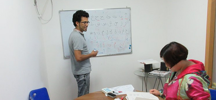 【法亞小語(yǔ)種】阿拉伯語(yǔ)外教VIP上課進(jìn)行時(shí)！