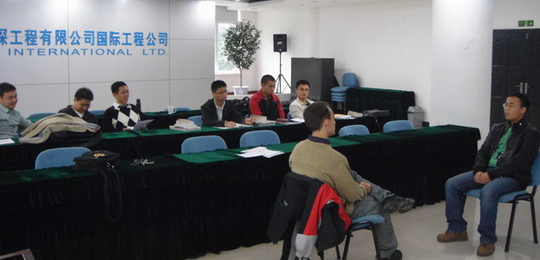 第二期中石油川慶公司西語培訓現(xiàn)場