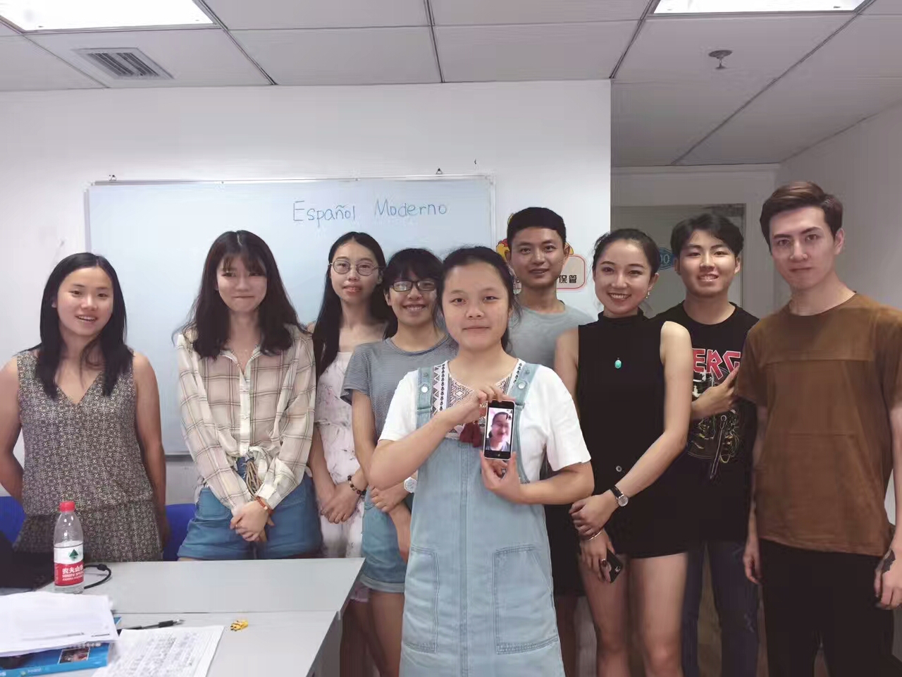 西班牙語初級提高班結課（郭老師）